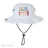 Everyone Is Welcome Here Idaho Teacher Bucket Hat thumb 0