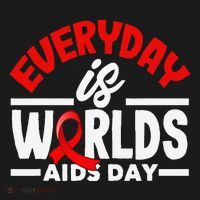 Everyday Is Worlds Aids Day Hiv Aids Awareness Women's Hoodie thumb 2