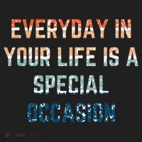 Everyday In Your Life Is A Special Occasion Cute Gift Beanie thumb 2