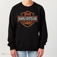 Enjoy Jesus Christ Heavenly Devoted Son Parody Religious Tee Women's Sweatshirt thumb 0