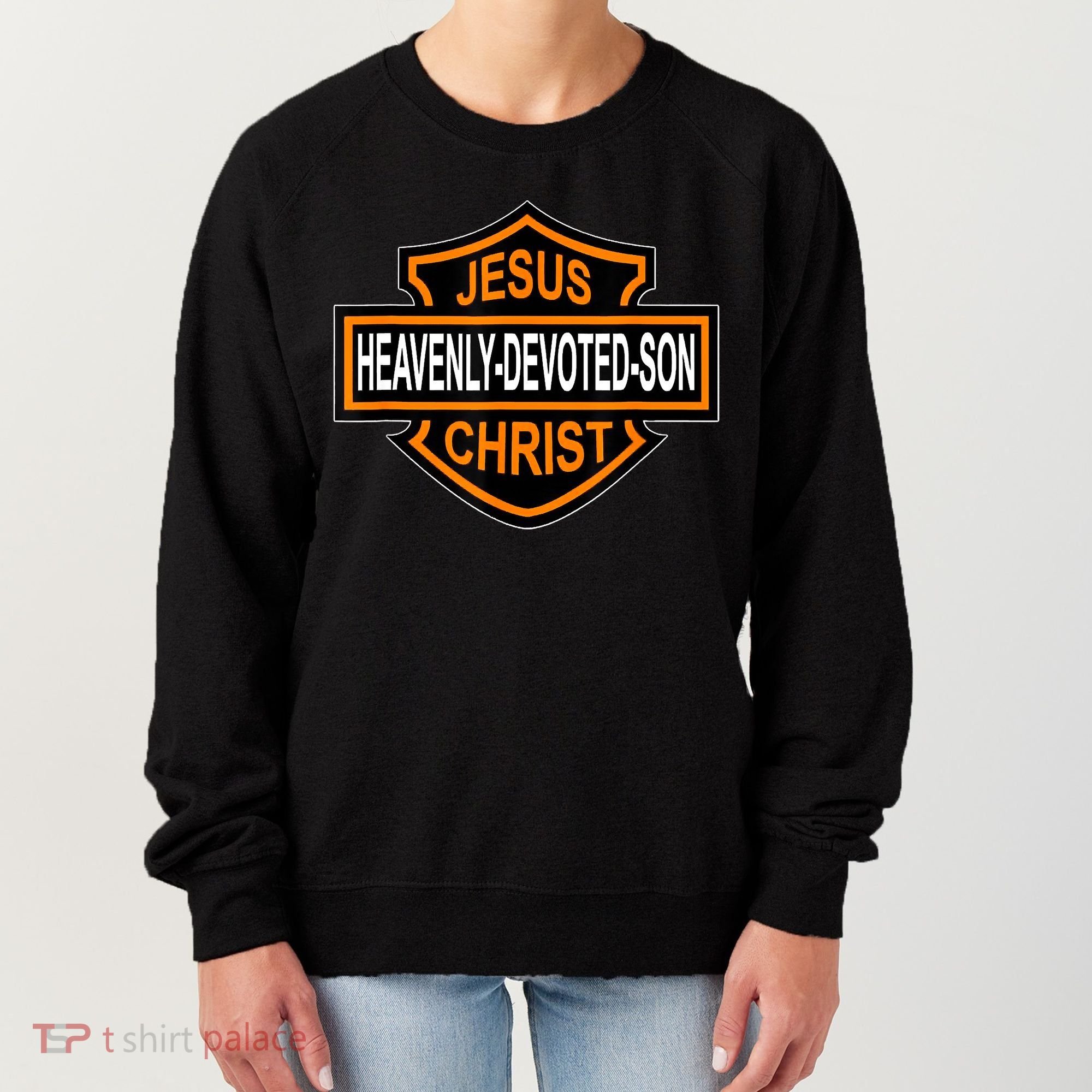 Enjoy Jesus Christ Heavenly Devoted Son Parody Religious Tee Women's Sweatshirt