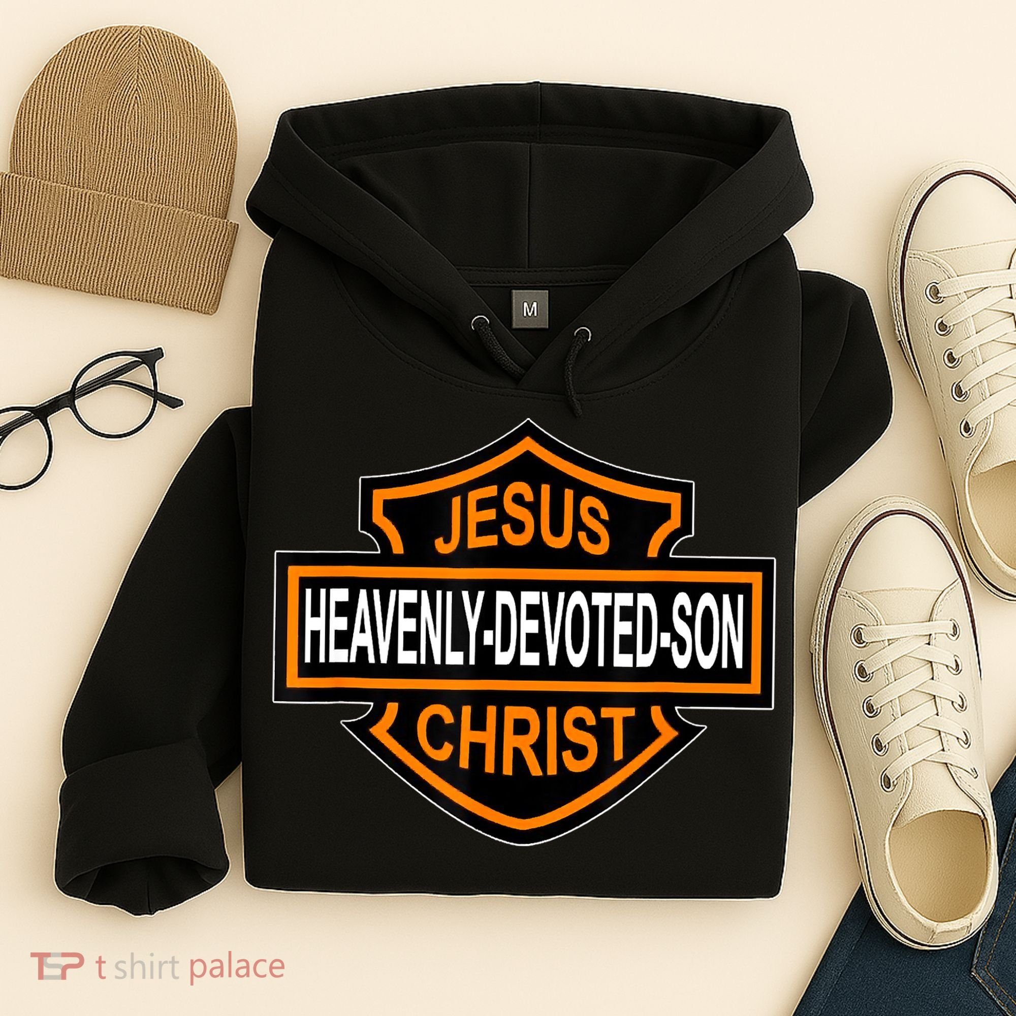 Enjoy Jesus Christ Heavenly Devoted Son Parody Religious Tee Hoodie