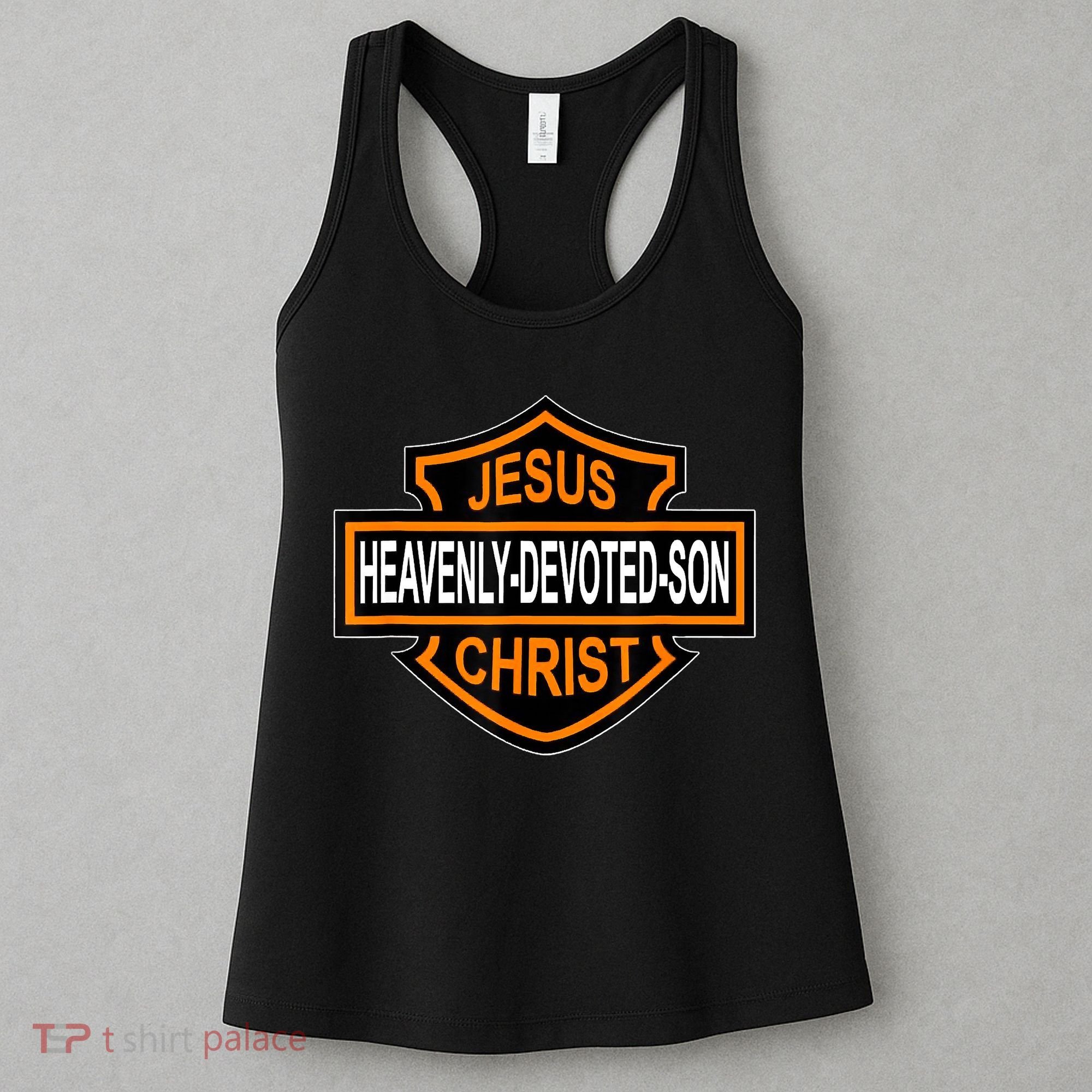 Enjoy Jesus Christ Heavenly Devoted Son Parody Religious Tee Women's Tank Top