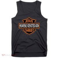 Enjoy Jesus Christ Heavenly Devoted Son Parody Religious Tee Tank Top thumb 0