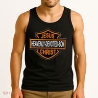 Enjoy Jesus Christ Heavenly Devoted Son Parody Religious Tee Tank Top thumb 3