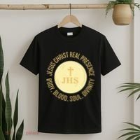 Eucharist Jesus Christ Presence Body Blood Soul Divinity T-Shirt thumb 2