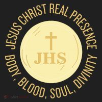 Eucharist Jesus Christ Presence Body Blood Soul Divinity Beanie thumb 2