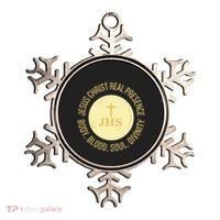 Eucharist Jesus Christ Presence Body Blood Soul Divinity Ornament thumb 0