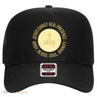 Eucharist Jesus Christ Presence Body Blood Soul Divinity Hat thumb 0