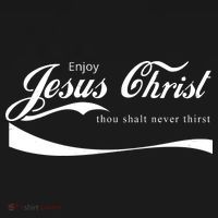 Enjoy Jesus Christ Thou Shalt Never Thirst Coaster thumb 2