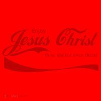 Enjoy Jesus Christ Thou Shalt Never Thirst Santa Hat thumb 1