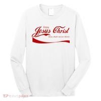 Enjoy Jesus Christ Thou Shalt Never Thirst Long Sleeve Shirt thumb 0