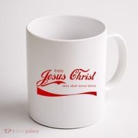 Enjoy Jesus Christ Thou Shalt Never Thirst Coffee Mug thumb 1