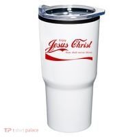 Enjoy Jesus Christ Thou Shalt Never Thirst Tumbler thumb 0