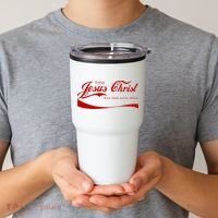 Enjoy Jesus Christ Thou Shalt Never Thirst Tumbler thumb 2