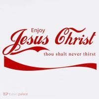 Enjoy Jesus Christ Thou Shalt Never Thirst Mousepad thumb 1