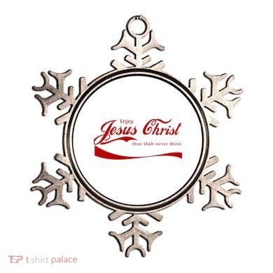 Enjoy Jesus Christ Thou Shalt Never Thirst Ornament