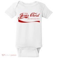 Enjoy Jesus Christ Thou Shalt Never Thirst Baby Bodysuit thumb 0