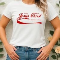 Enjoy Jesus Christ Thou Shalt Never Thirst Women's T-Shirt thumb 2