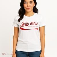 Enjoy Jesus Christ Thou Shalt Never Thirst Women's T-Shirt thumb 4