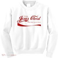 Enjoy Jesus Christ Thou Shalt Never Thirst Kids Sweatshirt thumb 0