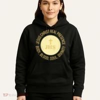Eucharist Jesus Christ Presence Body Blood Soul Divinity Hoodie thumb 5