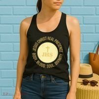 Eucharist Jesus Christ Presence Body Blood Soul Divinity Women's Tank Top thumb 2