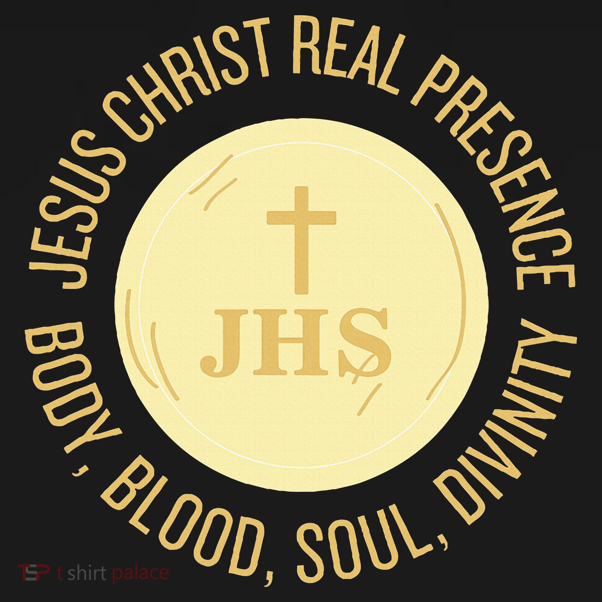Eucharist Jesus Christ Presence Body Blood Soul Divinity Women's Tank Top