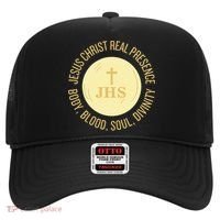 Eucharist Jesus Christ Presence Body Blood Soul Divinity Hat thumb 0