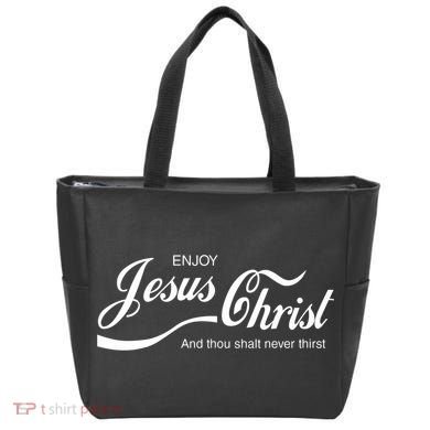 Enjoy Jesus Christ Tote Bag