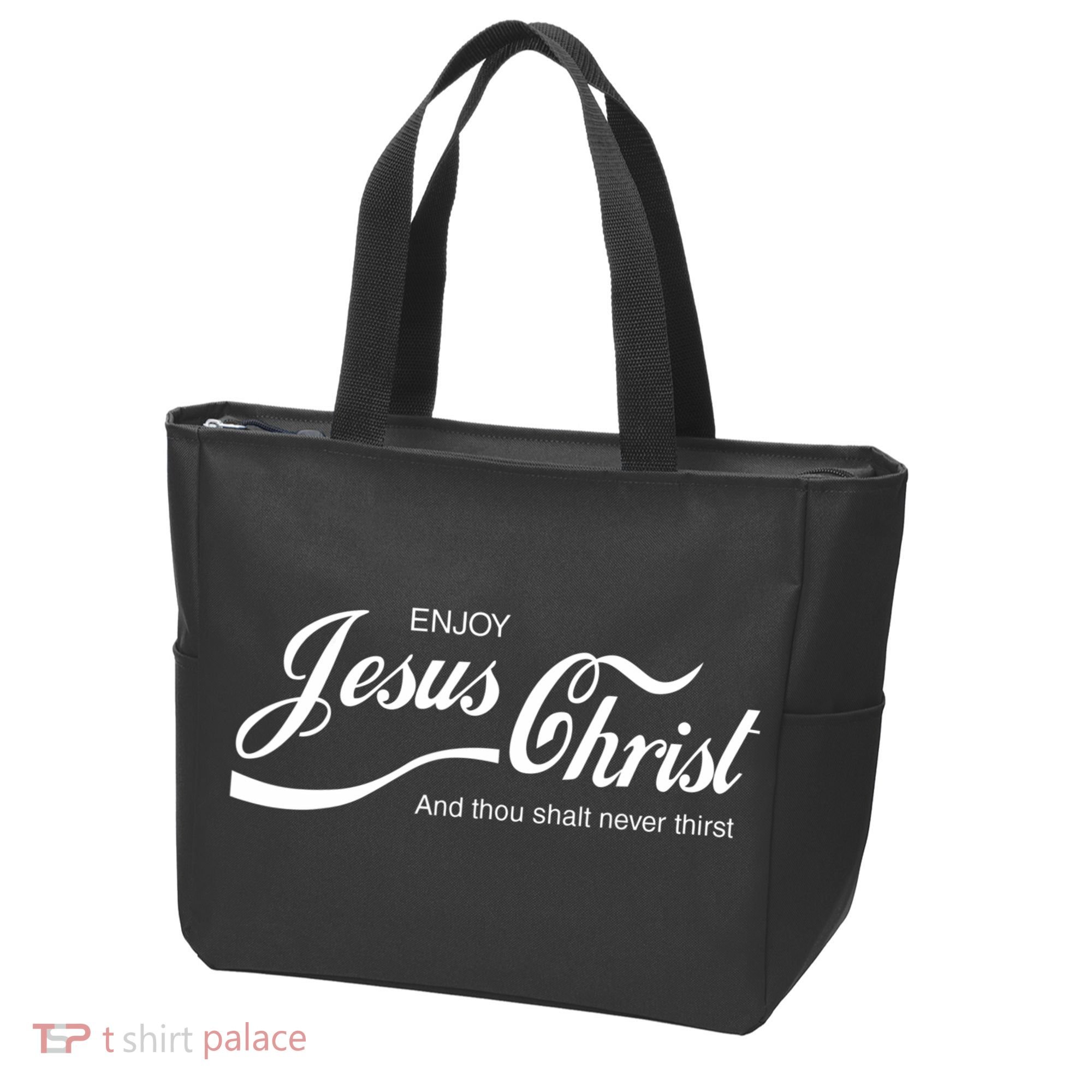 Enjoy Jesus Christ Tote Bag