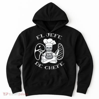 El Jefe De Chefe Funny Mexican Dad Boss Latino Hoodie