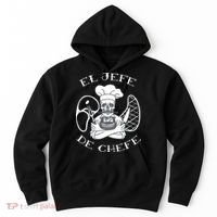 El Jefe De Chefe Funny Mexican Dad Boss Latino Hoodie thumb 0