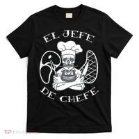 El Jefe De Chefe Funny Mexican Dad Boss Latino T-Shirt thumb 0