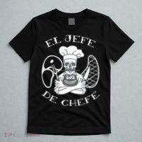 El Jefe De Chefe Funny Mexican Dad Boss Latino T-Shirt thumb 5