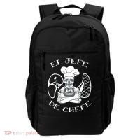El Jefe De Chefe Funny Mexican Dad Boss Latino Backpack thumb 0