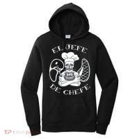 El Jefe De Chefe Funny Mexican Dad Boss Latino Women's Hoodie thumb 0