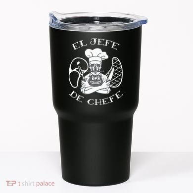 El Jefe De Chefe Funny Mexican Dad Boss Latino Tumbler