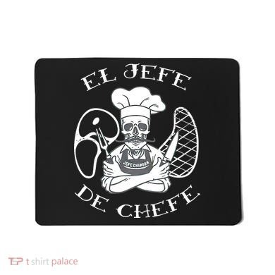 El Jefe De Chefe Funny Mexican Dad Boss Latino Mousepad