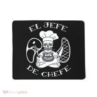 El Jefe De Chefe Funny Mexican Dad Boss Latino Mousepad thumb 0
