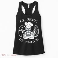 El Jefe De Chefe Funny Mexican Dad Boss Latino Women's Tank Top thumb 0