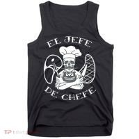El Jefe De Chefe Funny Mexican Dad Boss Latino Tank Top thumb 0