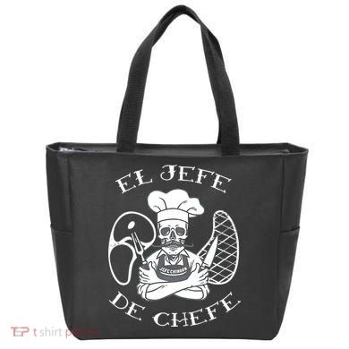 El Jefe De Chefe Funny Mexican Dad Boss Latino Tote Bag