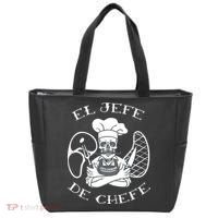 El Jefe De Chefe Funny Mexican Dad Boss Latino Tote Bag thumb 0