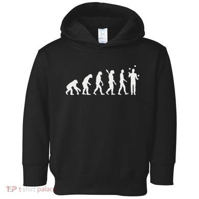 Evolution Juggling Toddler Hoodie