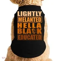Educated Juneteenth Friend Doggie Tank thumb 0