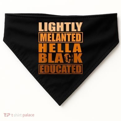 Educated Juneteenth Friend USA-Made Doggie Bandana