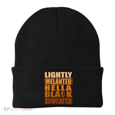 Educated Juneteenth Friend Beanie