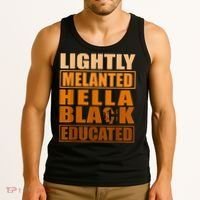 Educated Juneteenth Friend Tank Top thumb 3