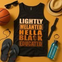 Educated Juneteenth Friend Tank Top thumb 4